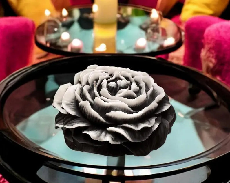 Flower Wick Candle