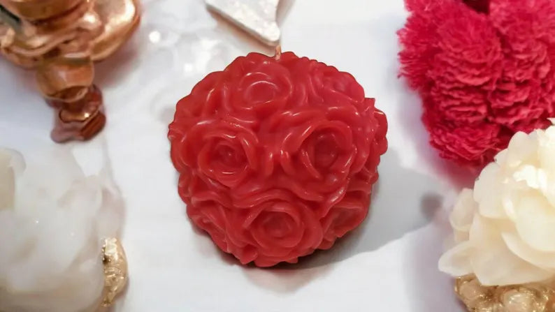 Rose Ball Candle