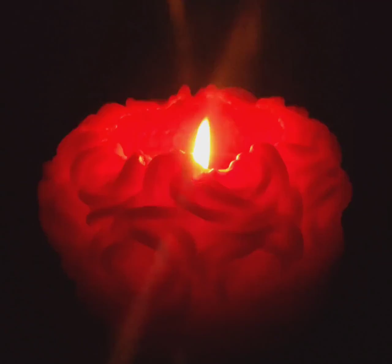 Rose Ball Candle