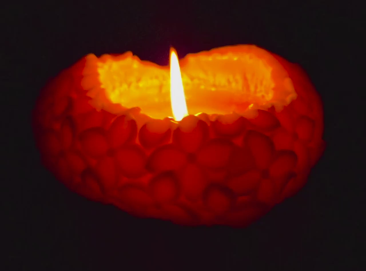 Large Heart Shaped candles