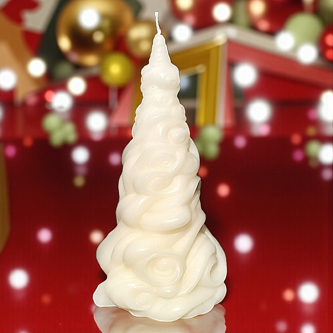 Christmas Candy Tree Candle