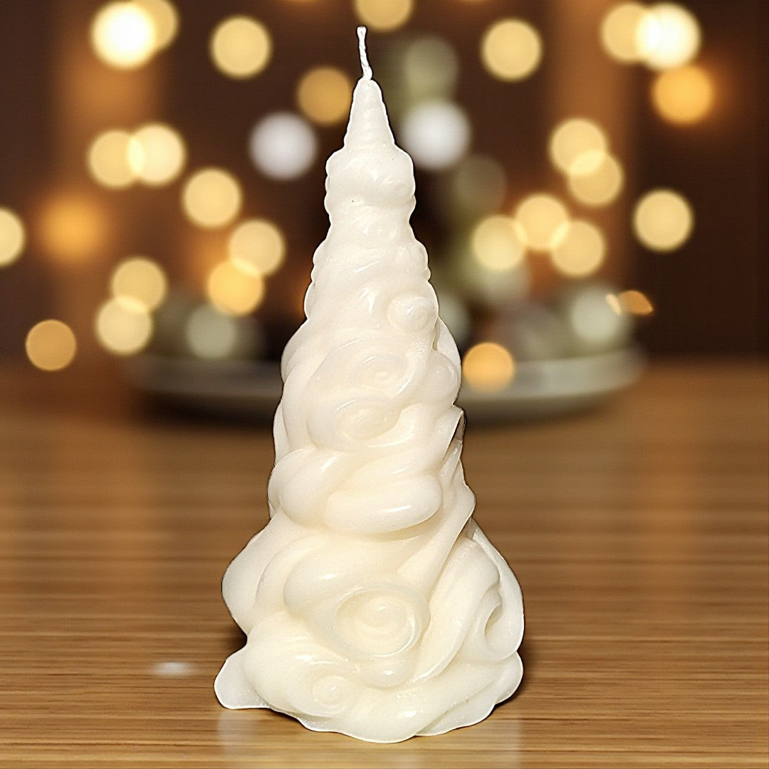 Christmas Candy Tree Candle