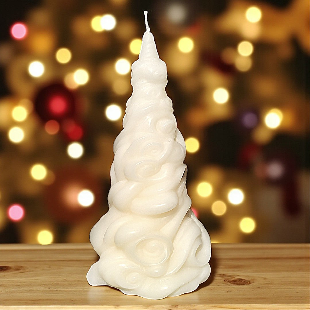 Christmas Candy Tree Candle