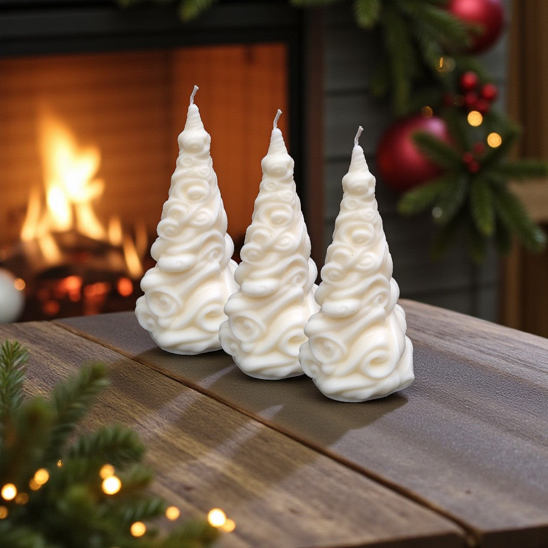 Christmas Candy Tree Candle