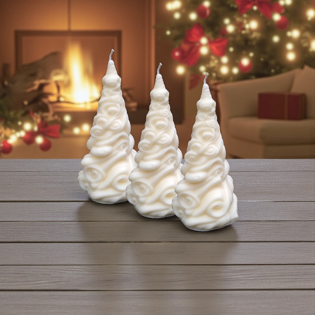 Christmas Candy Tree Candle