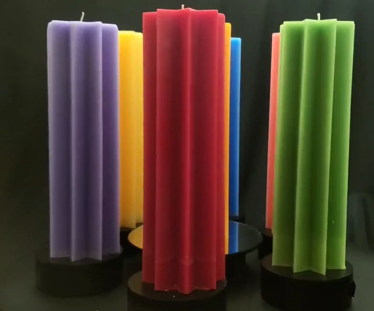 The Love Shack Star Stunning Pillar Candle