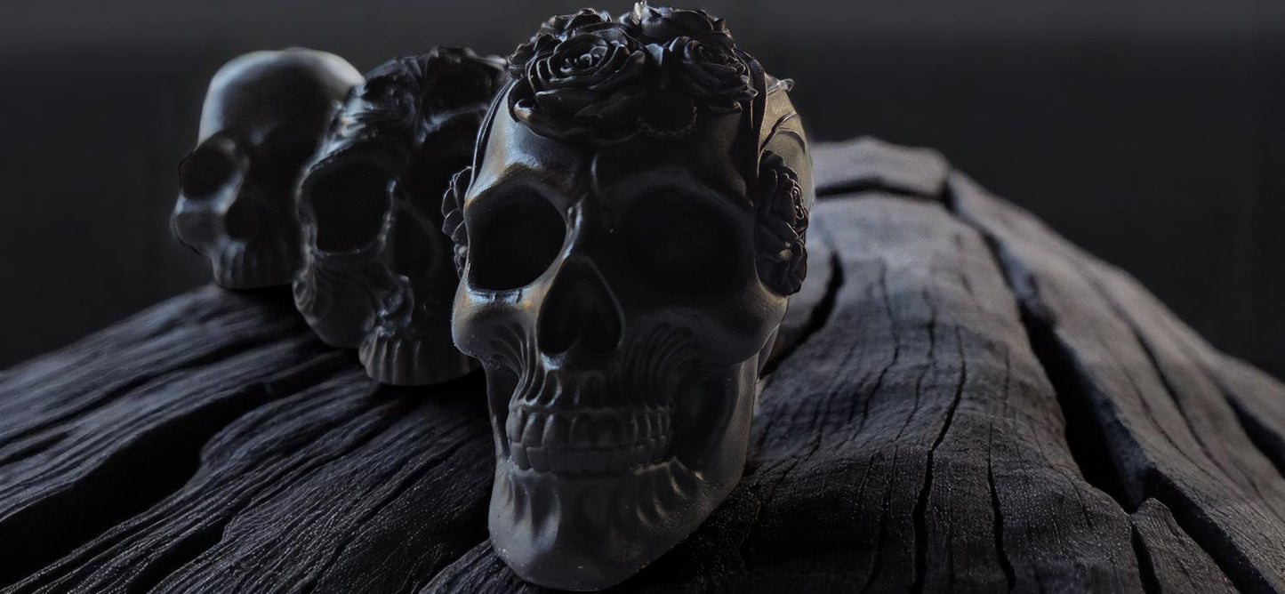 No one does BLACK like "The Shack!" The Love Shack Candles' Darkness Collection Halloween 2025