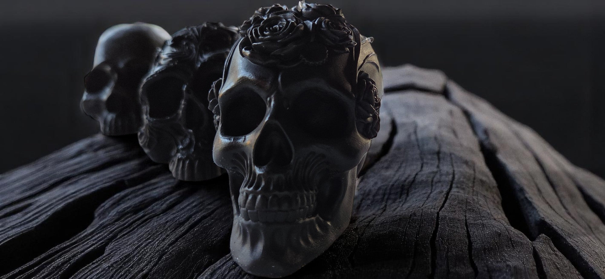 Jet Black Darkness Candle