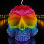 Rainbow Skulls and Pumpkins
