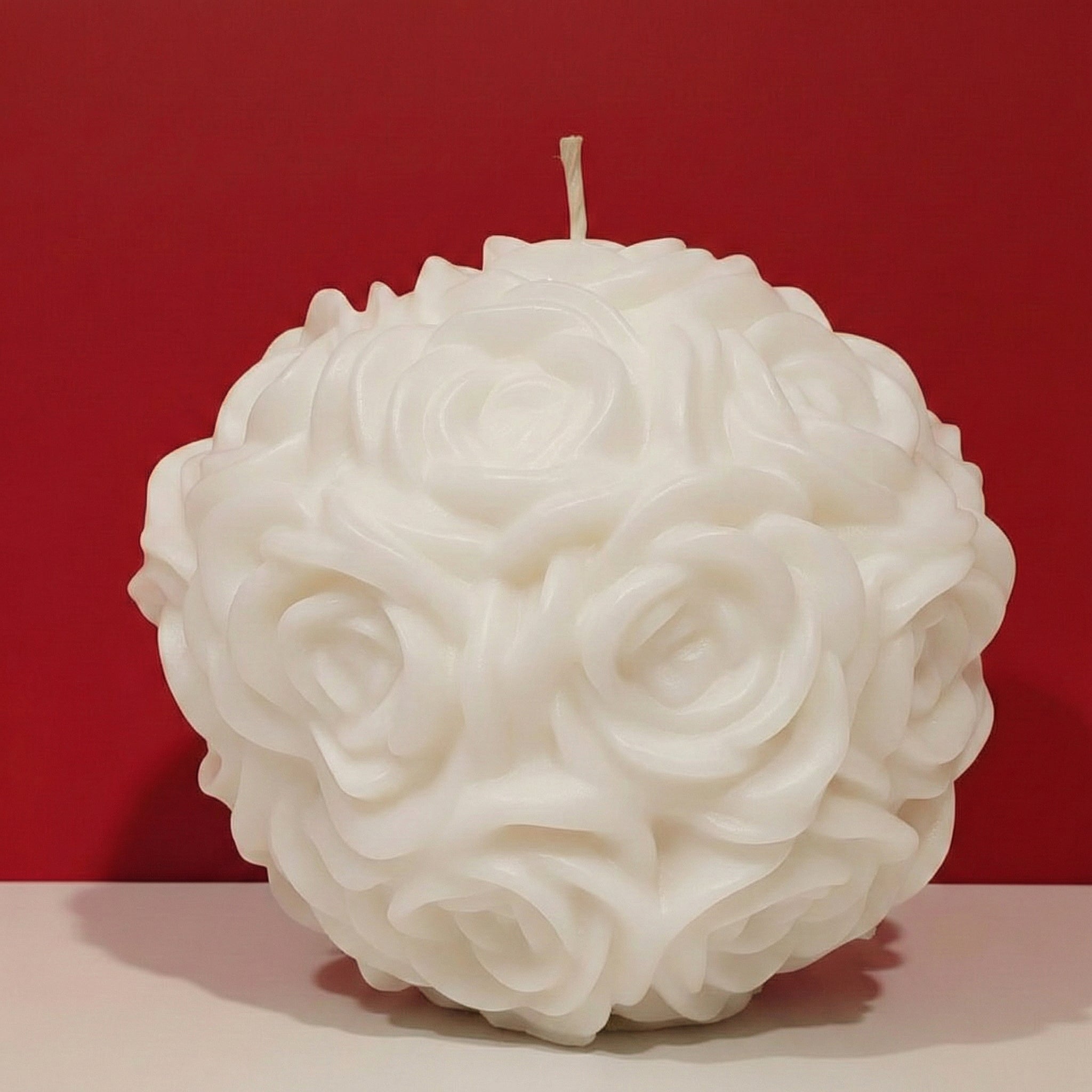 Glowing Rose Ball Candle - A Love Shack Gift Favorite