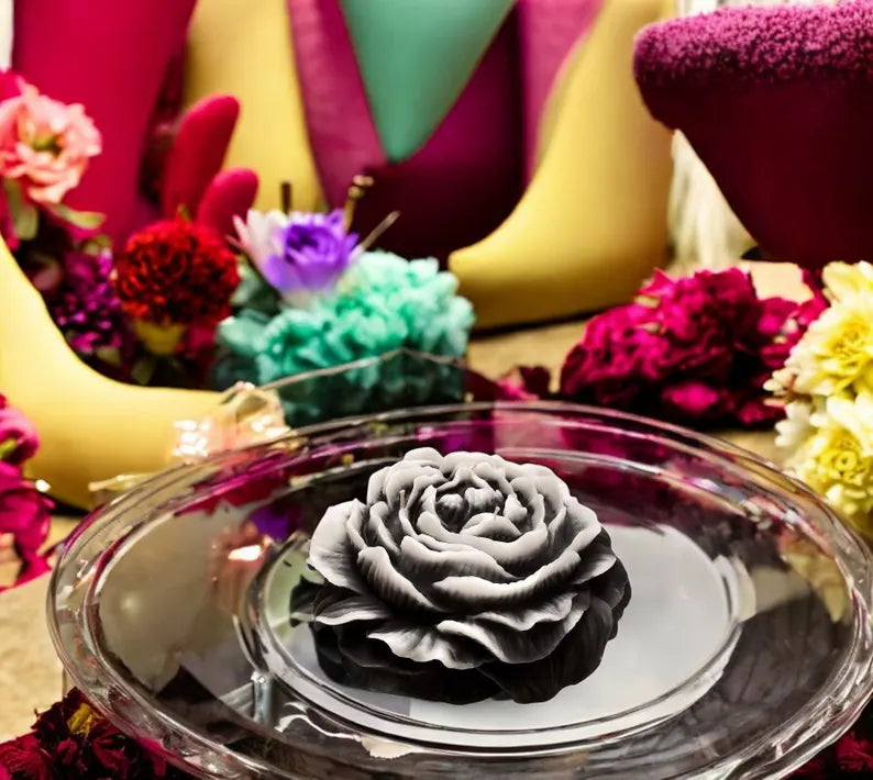 Flower  Wick Candle