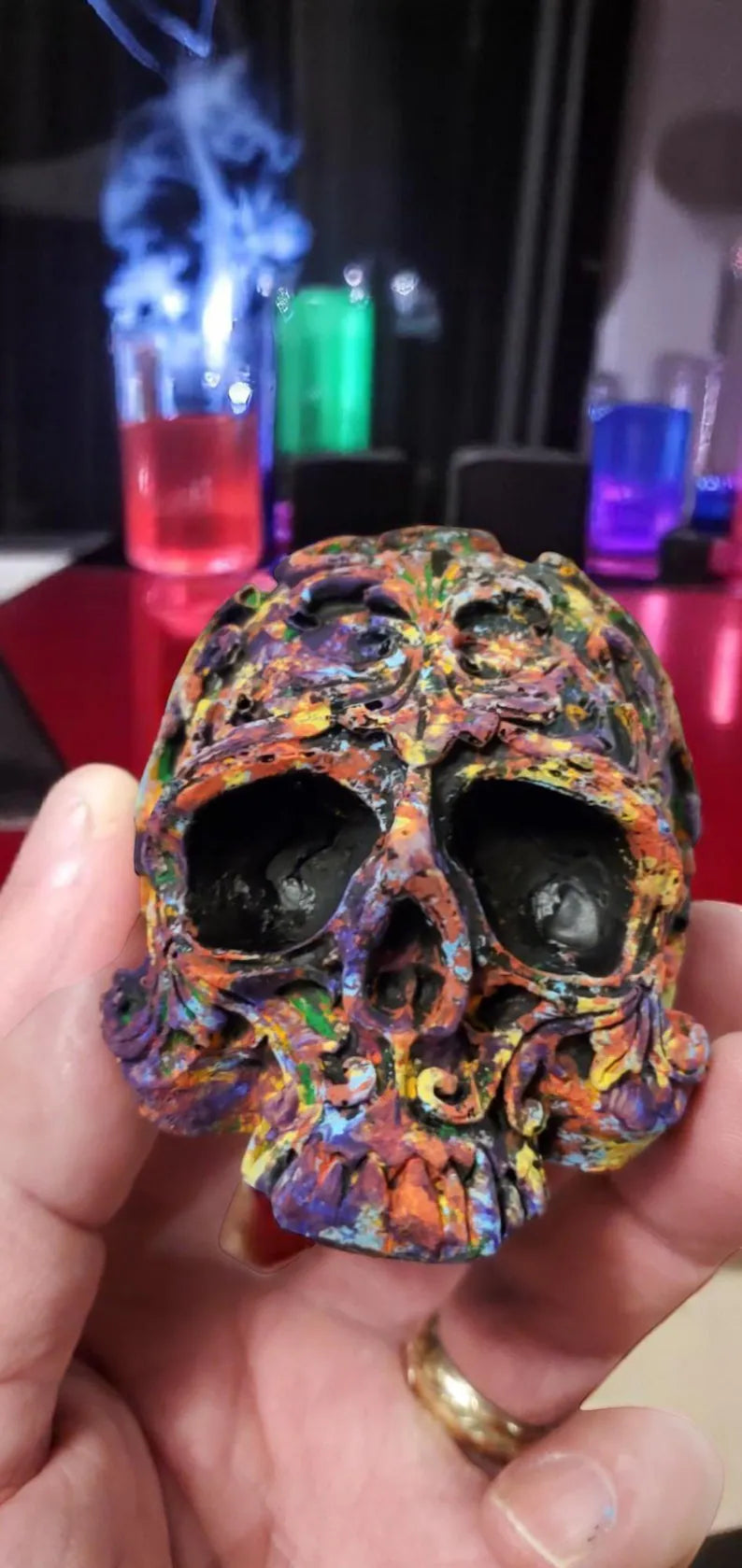 Drop Dead Gorgeous Halloween Skull