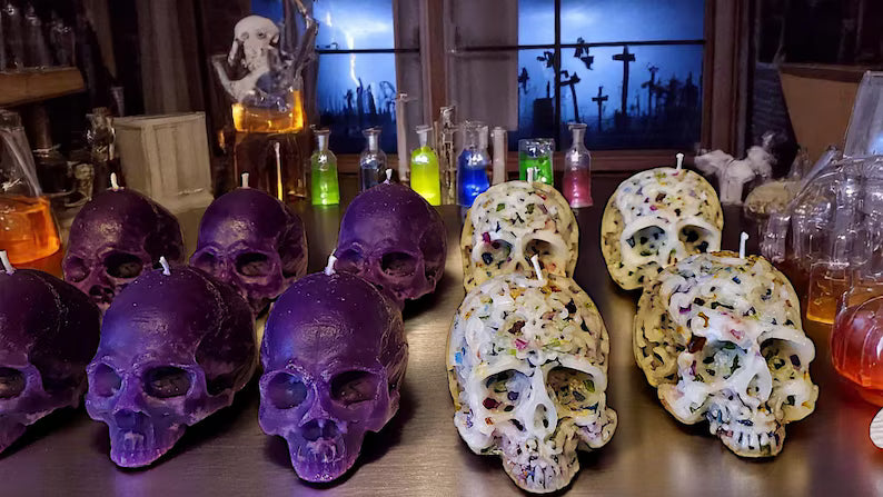 Drop Dead Gorgeous Halloween Skull