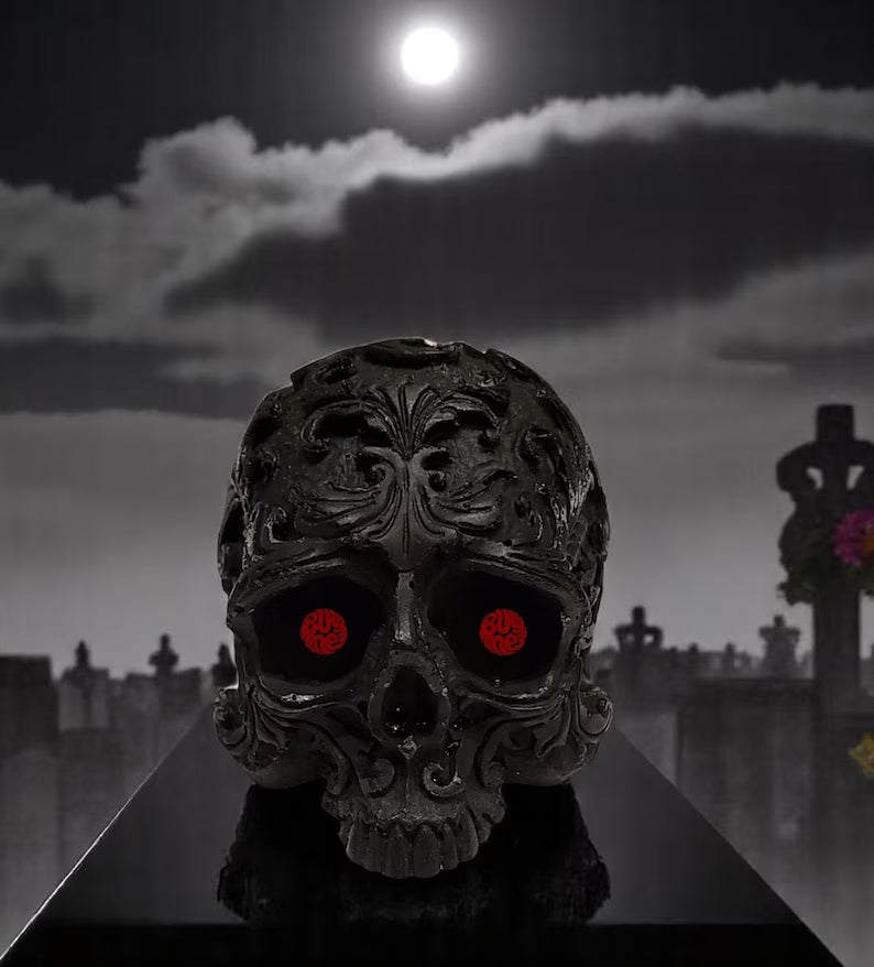 Drop Dead Gorgeous Halloween Skull