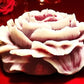 Customizable Peony Flower Extra Large Candle