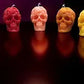 Day of the Dead2 Skull Candle