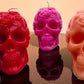 Day of the Dead2 Skull Candle