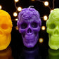 Day of the Dead2 Skull Candle