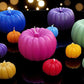 Halloween Pumpkin Candle Couture