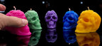 Day of the Dead 2 Skull Candle