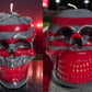 Skull and Pumpkin candles