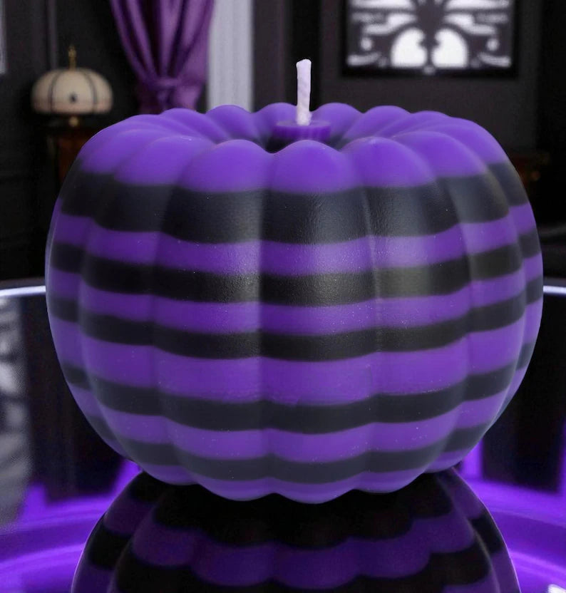 The Wednesday Addams inspired Halloween Skulls and Pumpkins