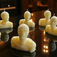Halloween spooky Mummy candle