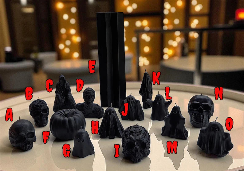 Jet Black Darkness Candle