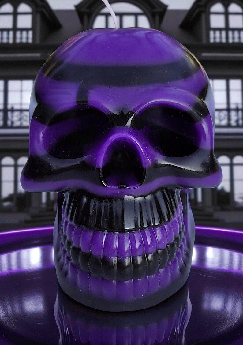 The Wednesday Addams inspired Halloween Skulls and Pumpkins