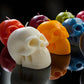 Halloween Neanderskull candle