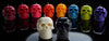 Halloween Neanderskull candle