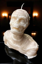 Halloween spooky Mummy candle