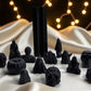 Halloween Special Jet Black Candles