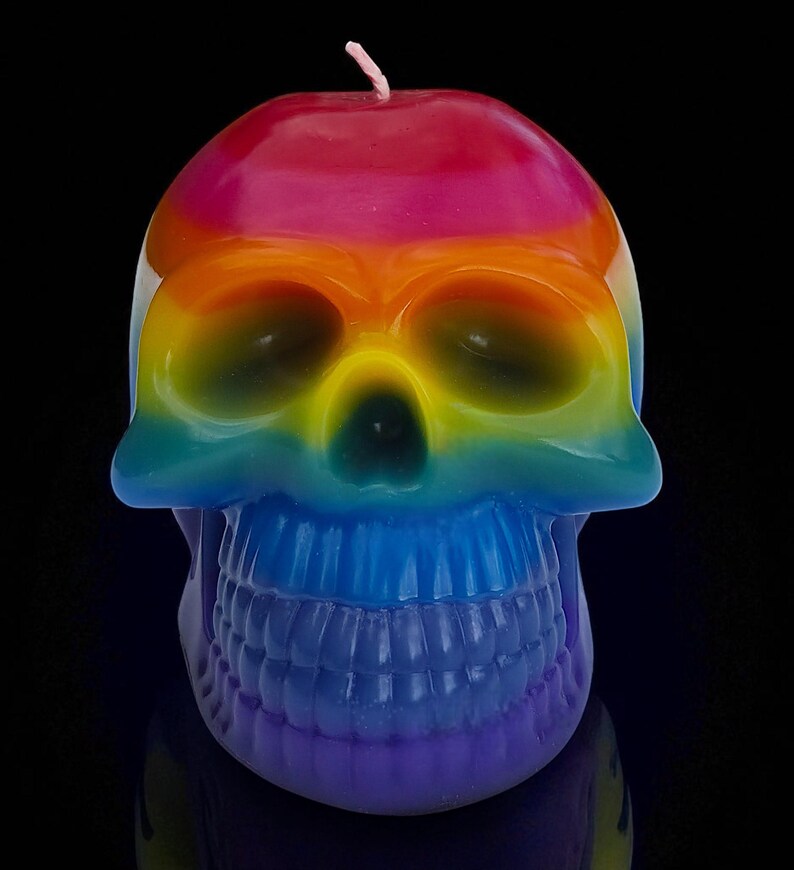 Pride and Halloween 4 styles Rainbow Skulls