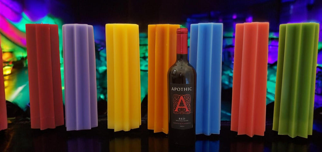 12" Tall Large Pillar Candle - 75+ hours burn time