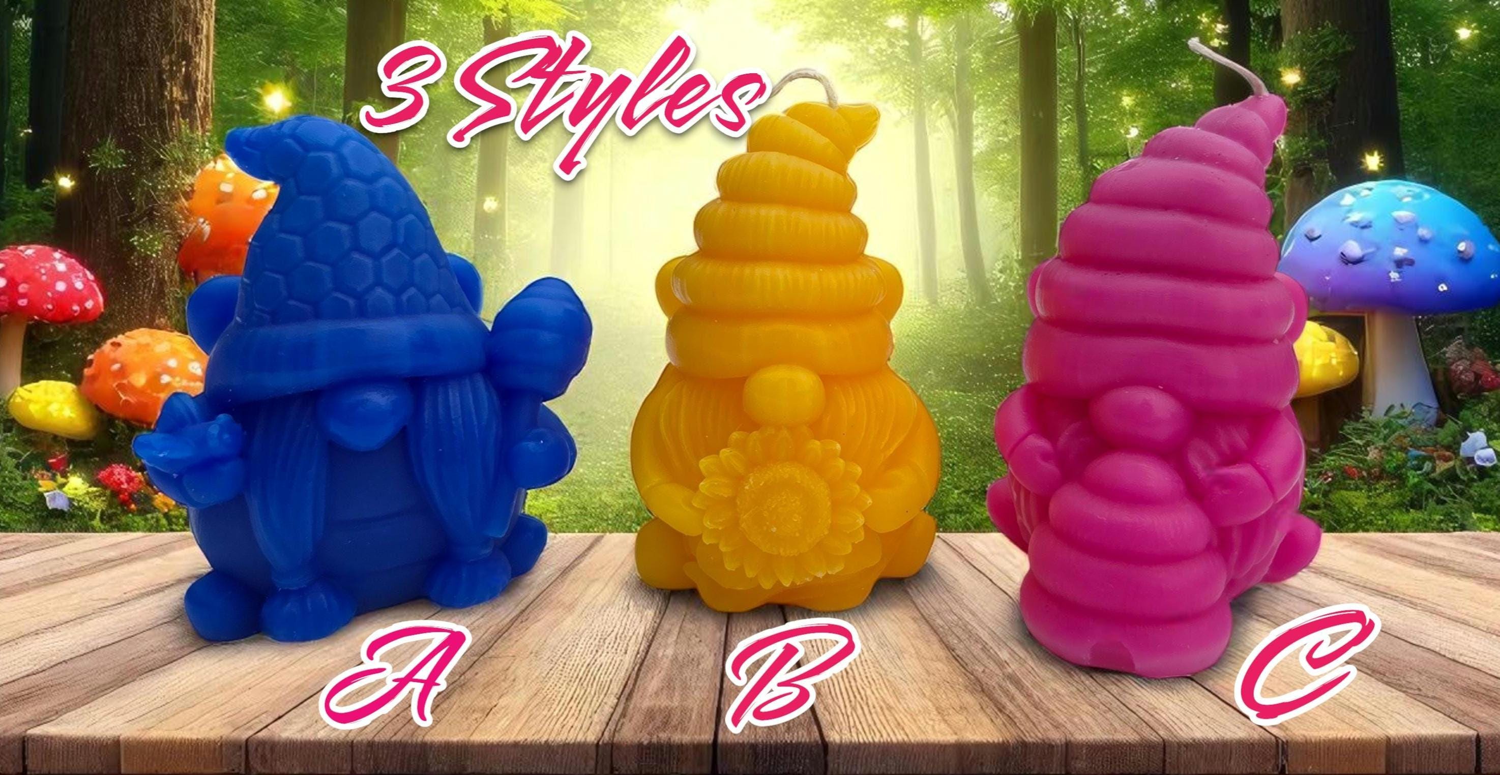 Gnome-tastic Glow: Meet Your New Favorite Candles! Scent = Cinnamon & Honey