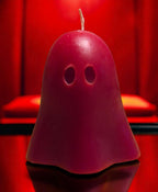 Handcrafted Tiny Ghost Candles: Spooky Halloween Decor