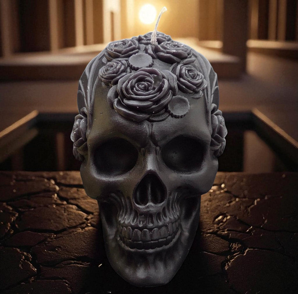 Elegant Jet Black Candles: The Love Shack Candles. Delicious Deep Darkness Halloween 2025