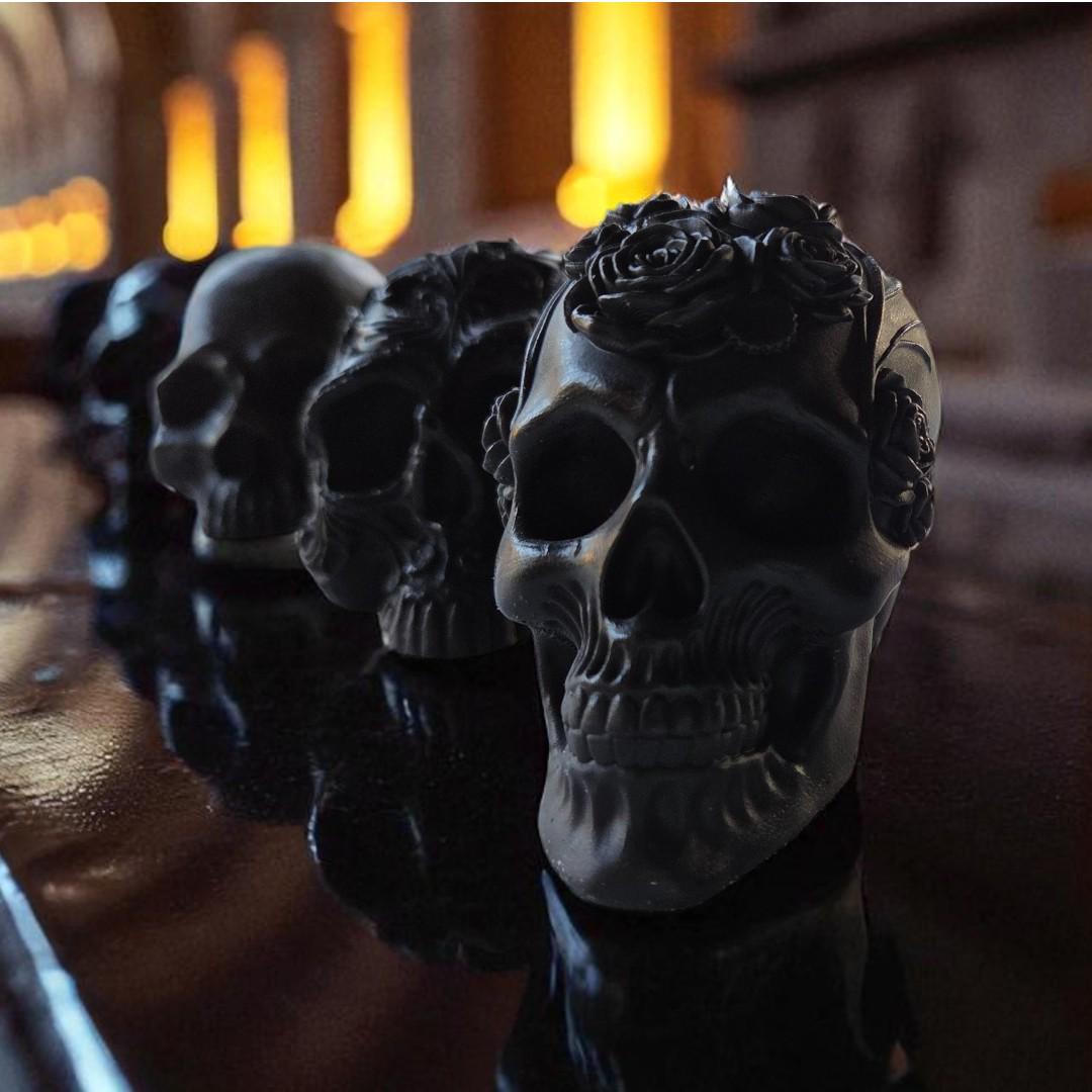 Day of the Dead Colorful Unique hand-created Skulls Collection