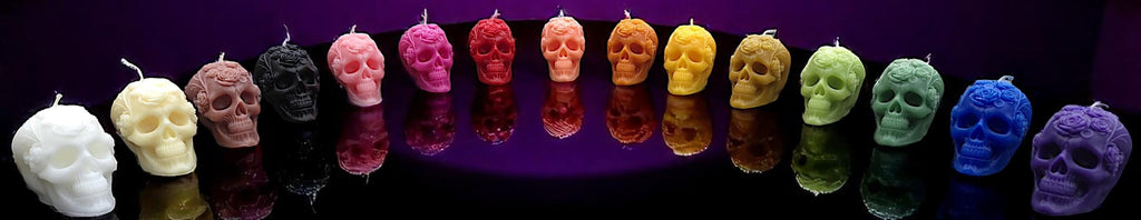 Day of the Dead Colorful Unique hand-created Skulls Collection