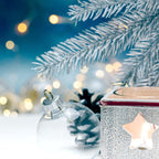 Gift Box Shaped Candle