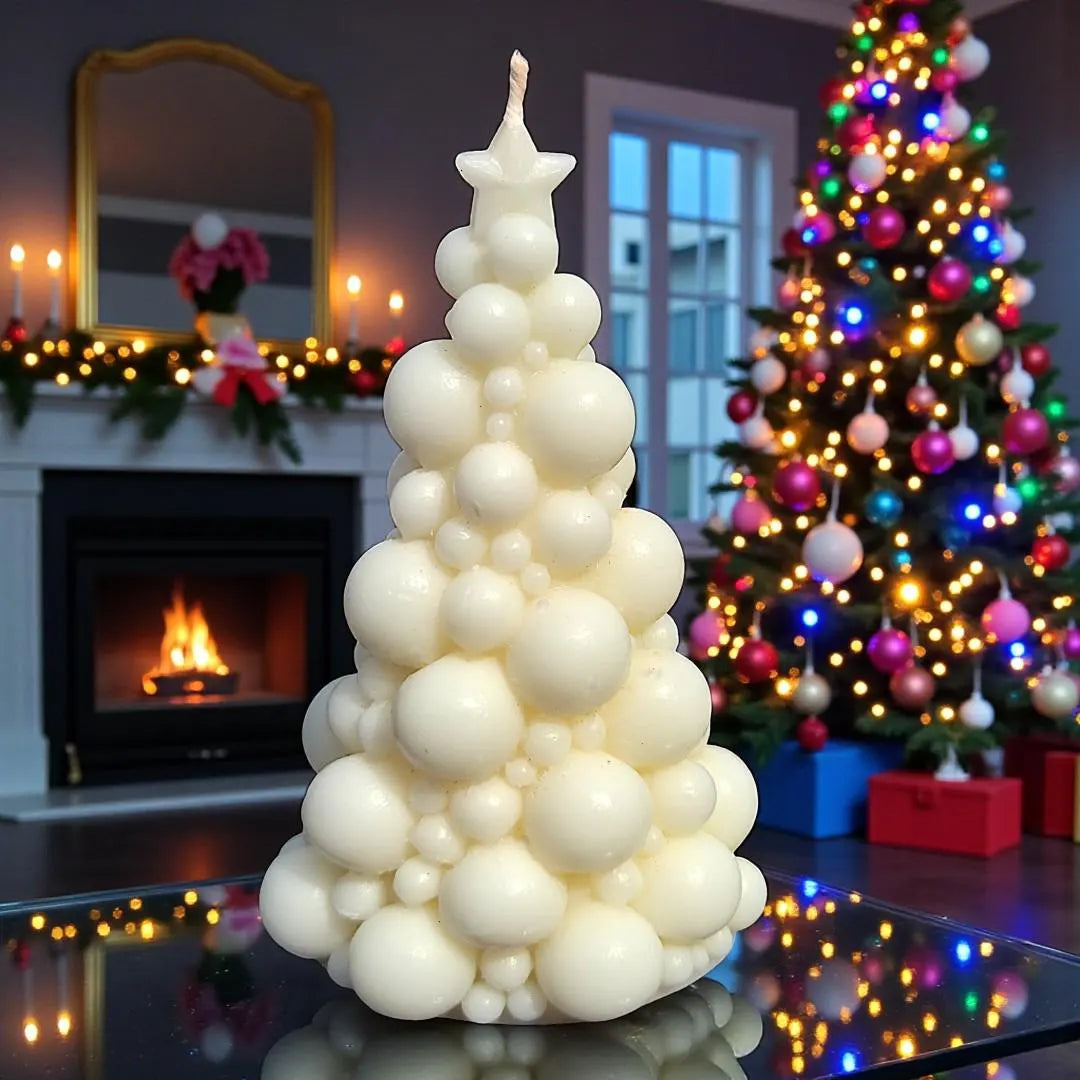 The Bubble Tree Candle For Christmas