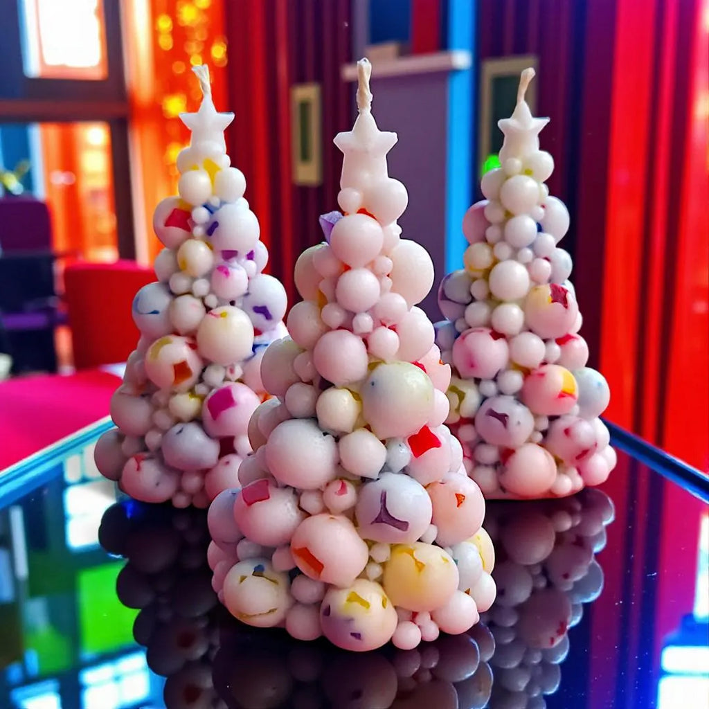The Bubble Tree Candle For Christmas