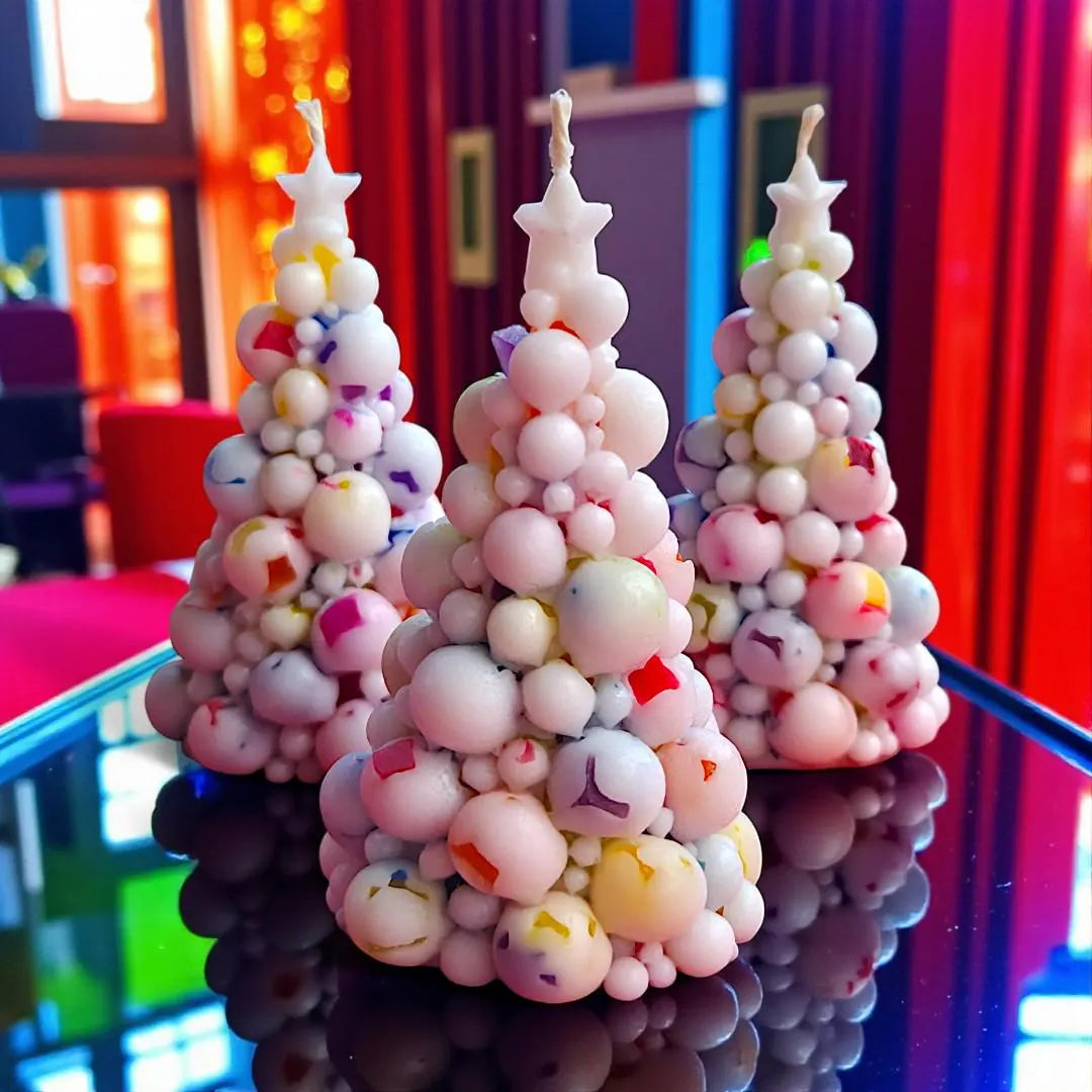The Bubble Tree Candle For Christmas