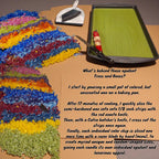 Candy Tree Christmas Candle – Colorful Holiday Decor, Novelty Candle