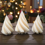 Unique Small Spiral Tree Candle