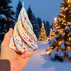 Unique Large Spiral Tree Candle