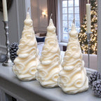 Candy Tree Christmas Candle – Colorful Holiday Decor, Novelty Candle