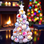 The Bubble Tree Candle For Christmas