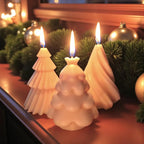 Snow Tree Candle